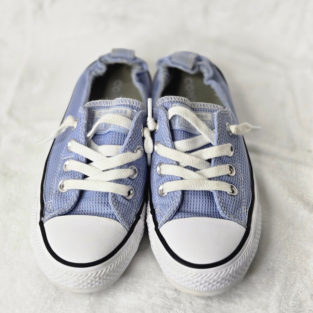 Converse Chuck Taylor All Star Shoreline Blue Mesh Slip On Sneakers 560858F 6